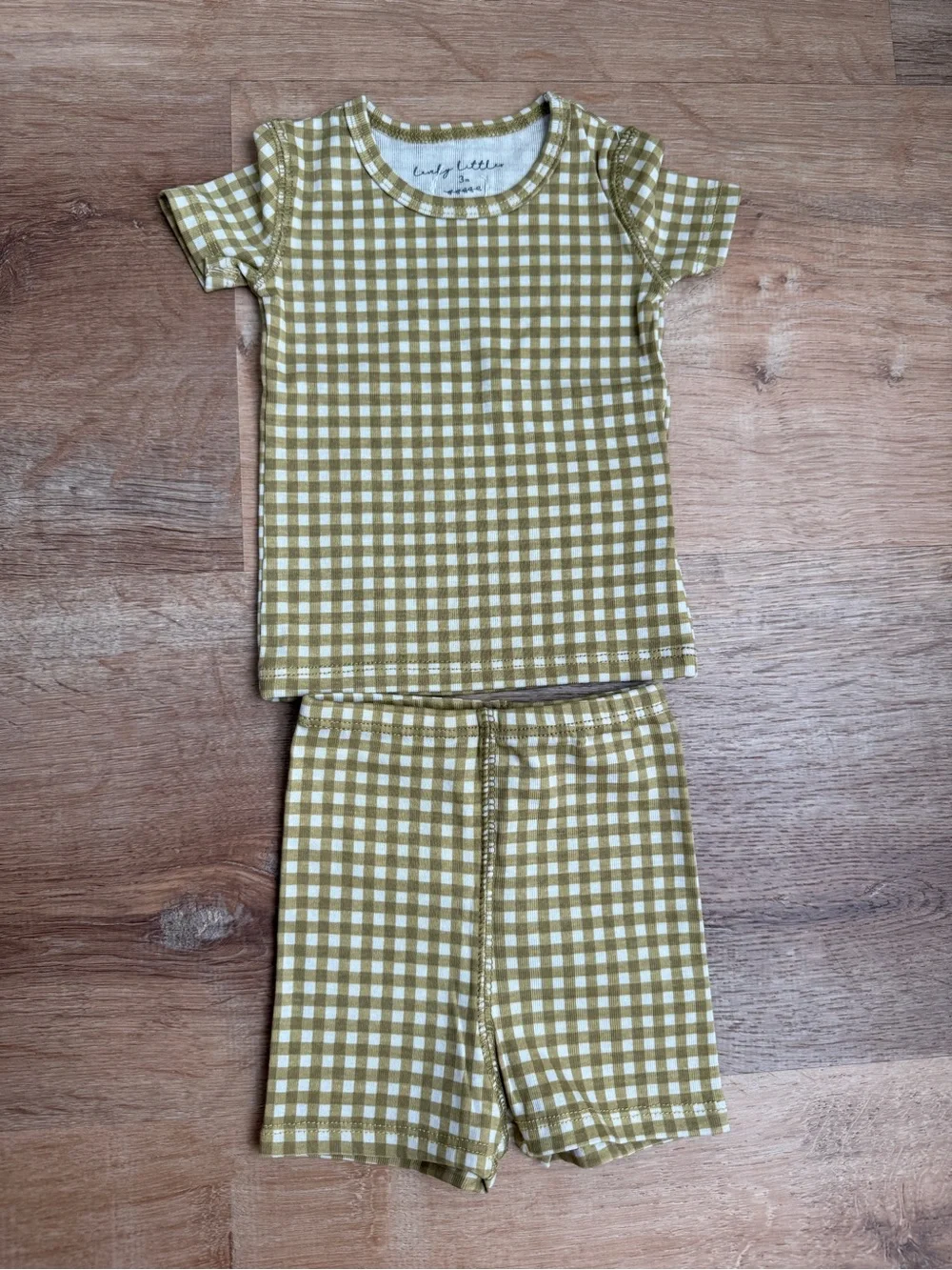 Lovely Littles gingham set